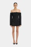 Sir Sandrine Tailored Mini Dress In Black