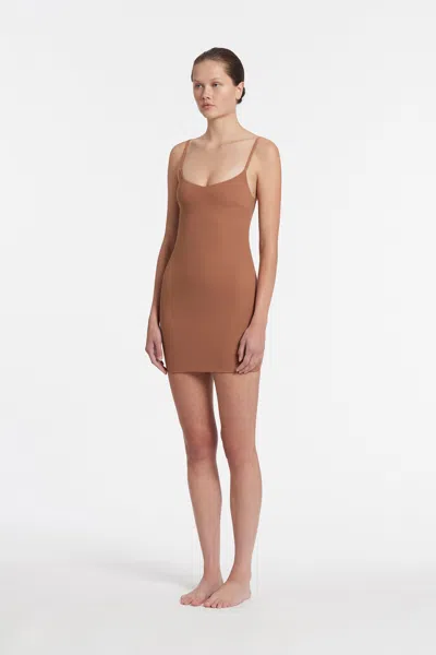 Sir Slip Dress In Chocolat