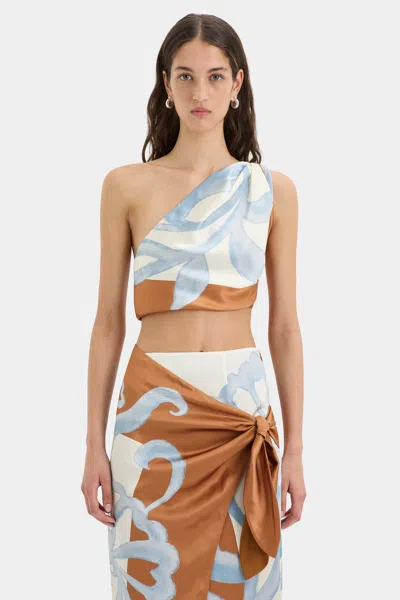 Sir Sorrento Scarf Top In Sciarpa Print