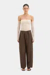 Sir Trieste Cargo Pant In Chocolate