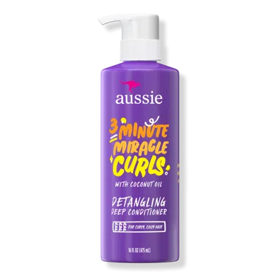 Aussie 3 Minute Miracle Curls Detangling Deep Conditioner Treatment
