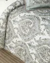 Austin Horn Collection Ainsley 3-piece Queen Comforter Set In Nile Blue