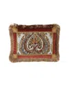 Austin Horn Collection Ainsley Boudoir Pillow In Multi Pattern