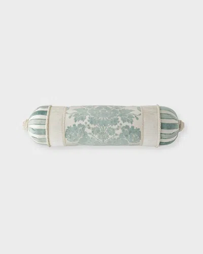 Austin Horn Collection Annabelle Neckroll Pillow In Seamist