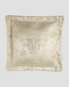 Austin Horn Collection Charlotte European Floral Sham In Ivory