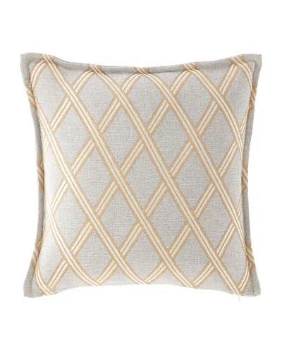 Austin Horn Collection Elegance Pillow, 20"sq. In Multi