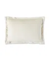 Austin Horn Collection Elliman Velvet Boudoir Pillow, 13" X 19" In Neutral