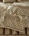 Austin Horn Collection Everleigh Throw In Taupe