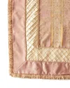 Austin Horn Collection Liselle 54" Square Tablecloth In Pink