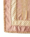 Austin Horn Collection Liselle 54" Square Tablecloth In Blush
