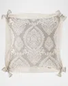 Austin Horn Collection Novette Main European Sham In Gray