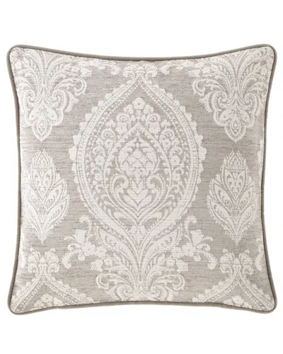 Austin Horn Collection Novette Pillow, 20"sq. In Gray