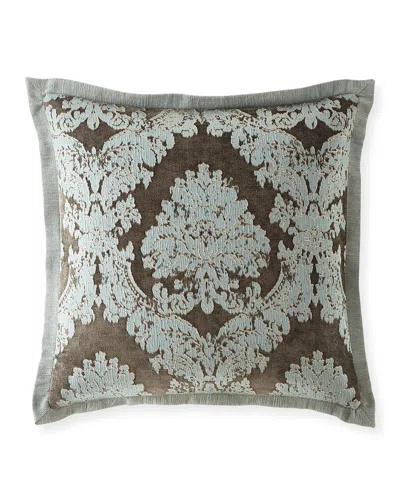 Austin Horn Collection Radiance Pillow, 20"sq. In Green