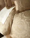 Austin Horn Collection Renaissance King Comforter In Brown