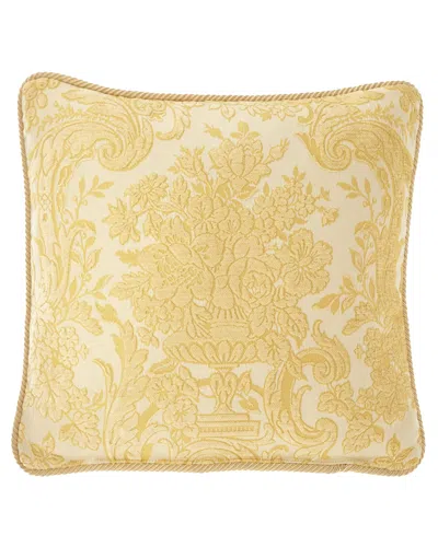 Austin Horn Collection Serafina Pillow, 20"sq. In Yellow