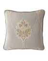Austin Horn Collection Valencia Pillow, 20"sq. In Gray