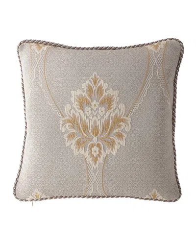 Austin Horn Collection Valencia Pillow, 20"sq. In Gray