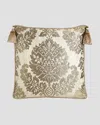 Austin Horn Collection Vienna Reversible European Sham In Oyster