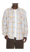 Austin Post Frontier Work Shirt In Neutral