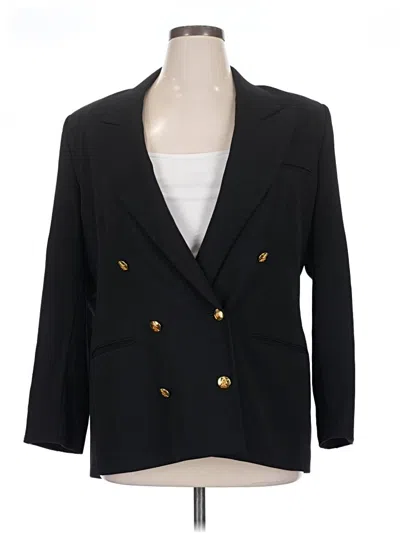 Pre-owned Austin Reed Blazer Jacket In Black