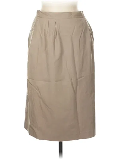 Pre-owned Austin Reed Wool Skirt In Brown