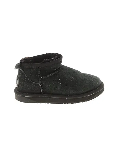 Pre-owned Australia Luxe Collective Kids' Ankle Boots In Black