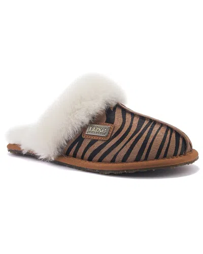 Australia Luxe Collective Closed Haircalf Slipper In Multi