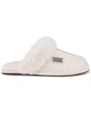 Australia Luxe Collective Closed Mule Leather Slipper In White