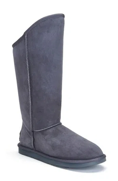 Australia Luxe Collective Cosy Genuine Shearling Tall Boot In Gray
