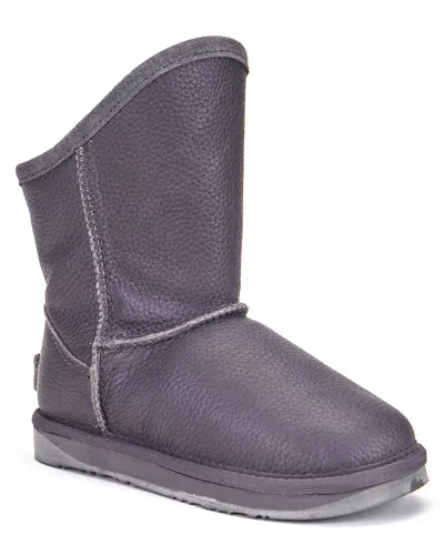 Australia Luxe Collective Cosy Short Buff Sheepskin Boot In Grey