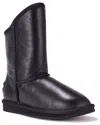 Australia Luxe Collective Cosy Short Leather Boot In Black