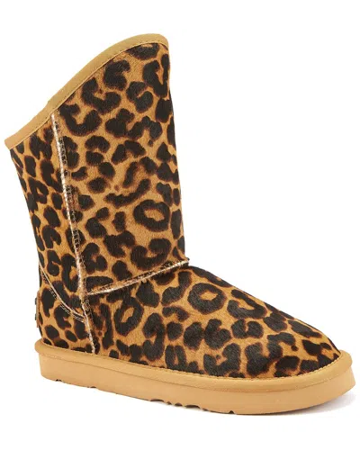 Australia Luxe Collective Cosy Short Leather Boot In Brown