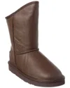 Australia Luxe Collective Cosy Short Leather Boot In Brown