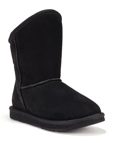 Australia Luxe Collective Kids' Cosy Short Sheepskin Boot In Black