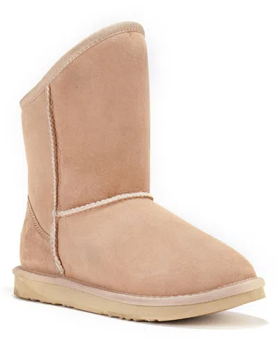 Australia Luxe Collective Kids' Cosy Short Sheepskin Boot In Brown