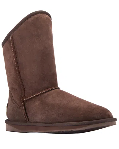 Australia Luxe Collective Cosy Short Sheepskin Boot In Brown