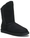 Australia Luxe Collective Cosy Short Suede Boot In Black