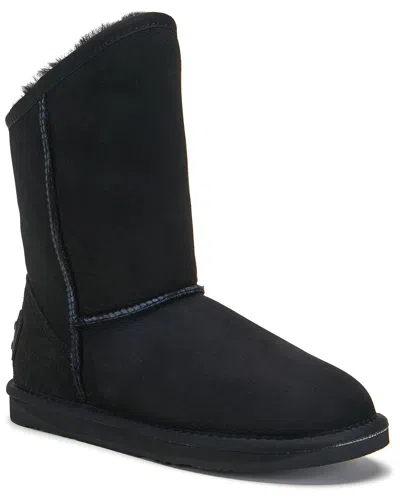 Australia Luxe Collective Cosy Short Suede Boot In Black