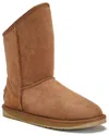Australia Luxe Collective Cosy Short Suede Boot In Brown