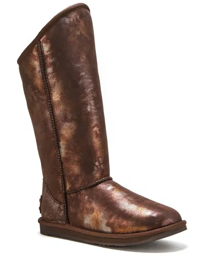 Australia Luxe Collective Cosy Tall Leather Boot In Brown