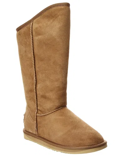 Australia Luxe Collective Cosy Tall Suede Boot In Brown