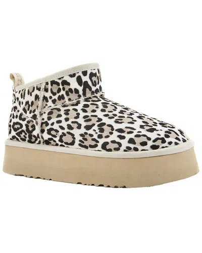 Australia Luxe Collective Cosy Ultra Platfoam Leather Boot In Animal Print