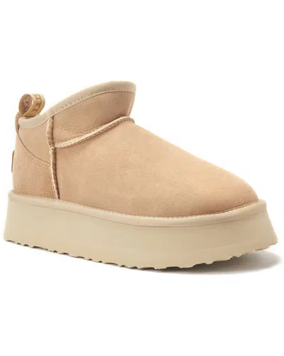 Australia Luxe Collective Cosy Ultra Platfoam Suede Boot In Neutral