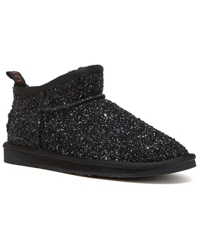 Australia Luxe Collective Kids' Cosy Ultra Short Glitter Boot In Black