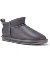 Australia Luxe Collective Cosy Ultra Short Leather Boot In Gray