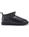 Australia Luxe Collective Cosy Ultra Short Leather Boot In Black