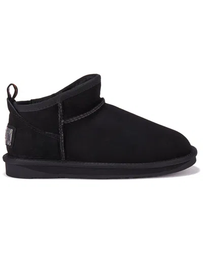 Australia Luxe Collective Cosy Ultra Short Suede Boot In Black