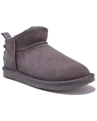 Australia Luxe Collective Cosy Ultra Short Suede Boot In Gray