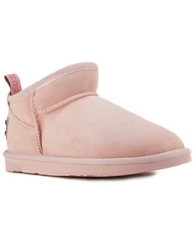 Australia Luxe Collective Cosy Ultra Short Suede Boot In Pink