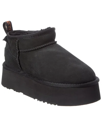 Australia Luxe Collective Cosy Ultra Suede Platfoam Boot In Black
